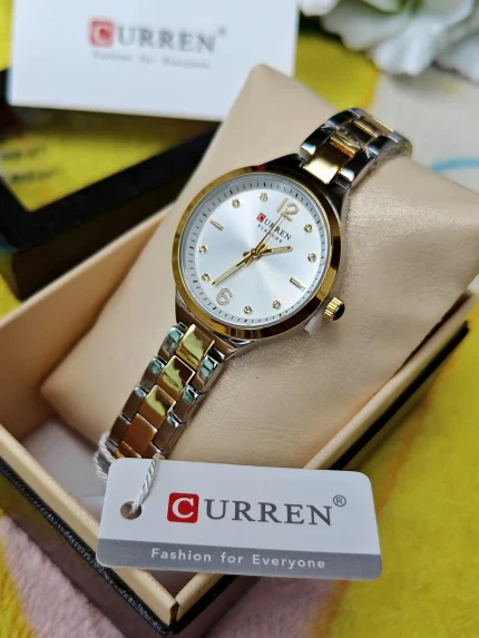 Curren 9105 - Women Watch White Dial
