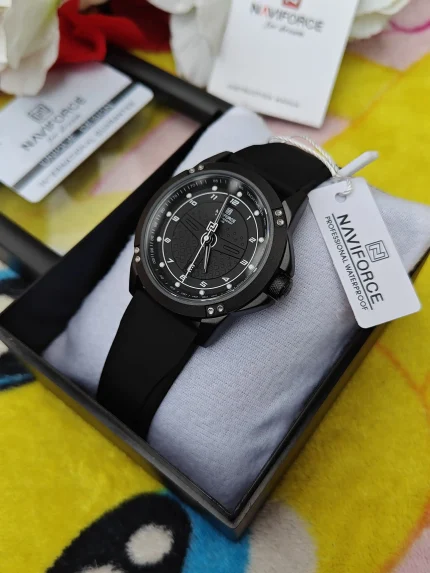 Naviforce 8031 Luxury customized watch for men Black Colour